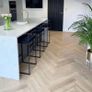 Herringbone Flooring 12mm Desert Oak Image 3