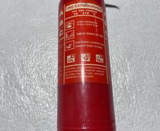 Fire Extinguisher 1kg ABC POWDER 5A 21B C