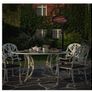 Electric Quartz Garden-Patio Heater, Freestanding or Wall Mountable Design, Safety Overheat Protection, Adjustable Height and 45 Degree Tilt, 3 Heat Settings, 2000 W, Image 4