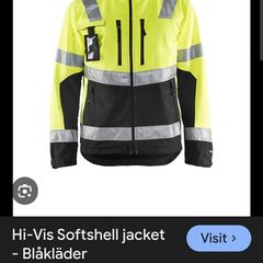 blackadder hi vis jacket