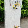 Tools Organiser Rack - Shelving - Peg Board With Hooks Image 4