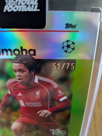Rio Ngumoha Liverpool FC Topps Total Football/75