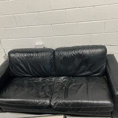 Real leather sofa free to take away