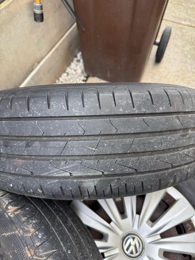 Volkswagen R15 wheels Hanckook tyres