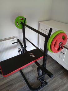 B2 Weight Bench & Pump Set 20KG