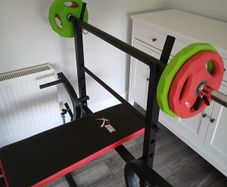 B2 Weight Bench & Pump Set 20KG