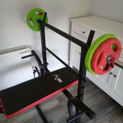 B2 Weight Bench & Pump Set 20KG