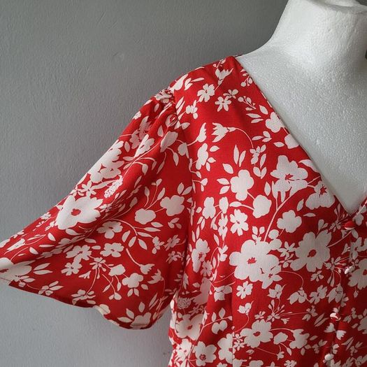 F&F red & white dress, Size 20