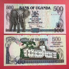 Uganda  500 Shillings  1991  Pick  33a  ( Uncirculated. )