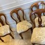 4 Antique Mahogany Dining room chairs Image 3