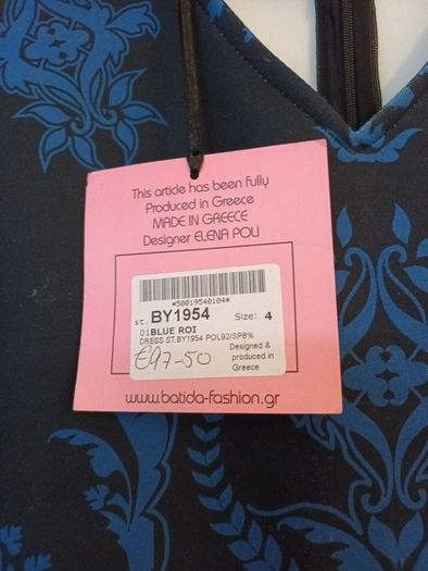Batido Young Dress. S.4-16.   B.N.W.T