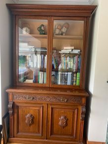 Antique Oak Bookcase