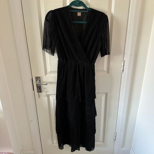 Hugo Boss Black Midi Dress UK8