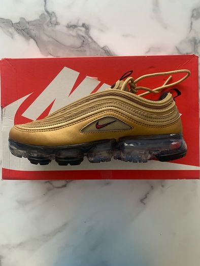 Nike Gold Air Vapormax 97 Gold Bullet RRP260
