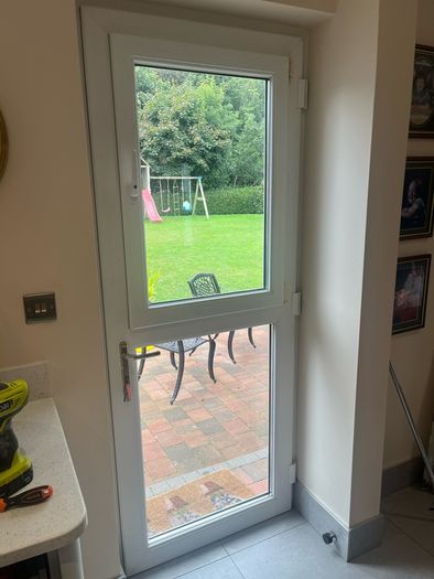 Front, back and french doors