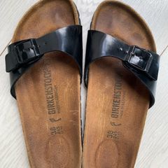 Birkenstock Black Patent Madrid mules