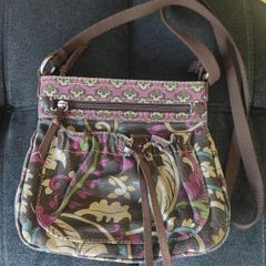 FOSSIL canvas shoulder bag