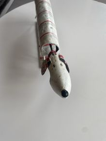 Vintage Metal Nodding Dog