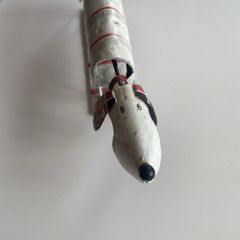 Vintage Metal Nodding Dog