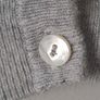 Designer N Peal Soft Grey Cashmere Cardigan bb Image 4
