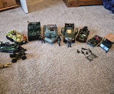 The Corps 9 vehicles 14 action figures Outpost & accessories