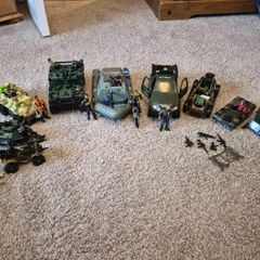 The Corps 9 vehicles 14 action figures Outpost & accessories