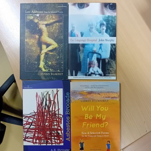 4 modern irish poetry books (new)