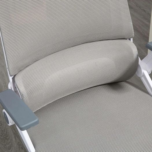 Office chair Desk chair Office-stool, height-adjustable, 1 headrest, 60 x 61 x 121.5 cm. Black