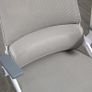 Office chair Desk chair Office-stool, height-adjustable, 1 headrest, 60 x 61 x 121.5 cm. Black Image 6