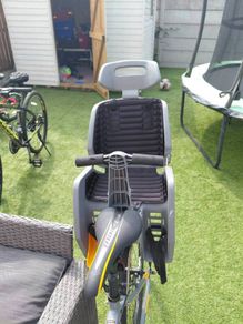 Childs bike seat