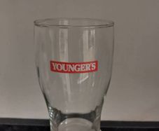 Vintage Youngers pint glass