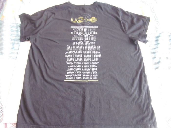 U2 Innocence + Experience Tour 2015 Black T Shirt