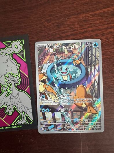 Pokemon Squirtle Illustration Rare