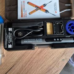 Portable USB Battery Soldering Iron Kit (3.7V Cordless) - Complete Set