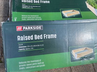 Raised plant beds