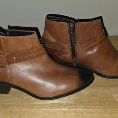 Brown Leather boots Size 5 - Joe Brown brand