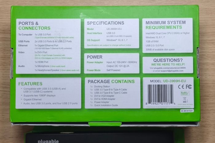 Dual Monitor Docking Station