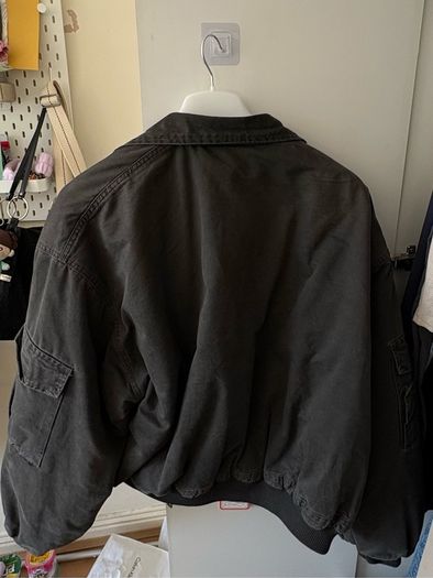 puffer bomber jacket