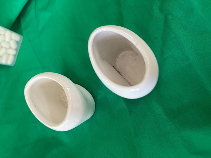 Pair of White ceramic Eye Baths