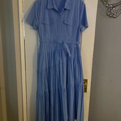 Zara size XL blue dress