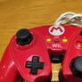 Wii Mario Red Fight Wired Controller Image 3