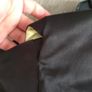 inspired by Angelina Jolie style dress size small strapless black yellow Image 4