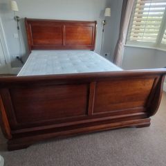 6ft superking Bedframe & mattress