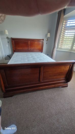 6ft superking Bedframe & mattress