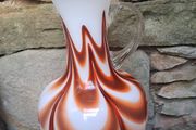Vintage Mid Century Italian Style Art Glass Ewer Jug
