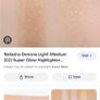 Natasha denona super glow highlighter in light medium 10 g Image 4
