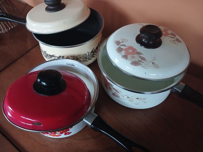 vintage saucepan
