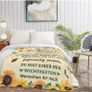 Brand new Luogort Gifts for Sister, Best Cuddly Blanket Image 2