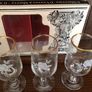 6 Vintage Dema Sherry glasses boxed Image 4