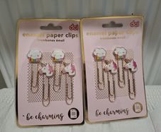 Cute Enamel Unicorn Paper Clips
